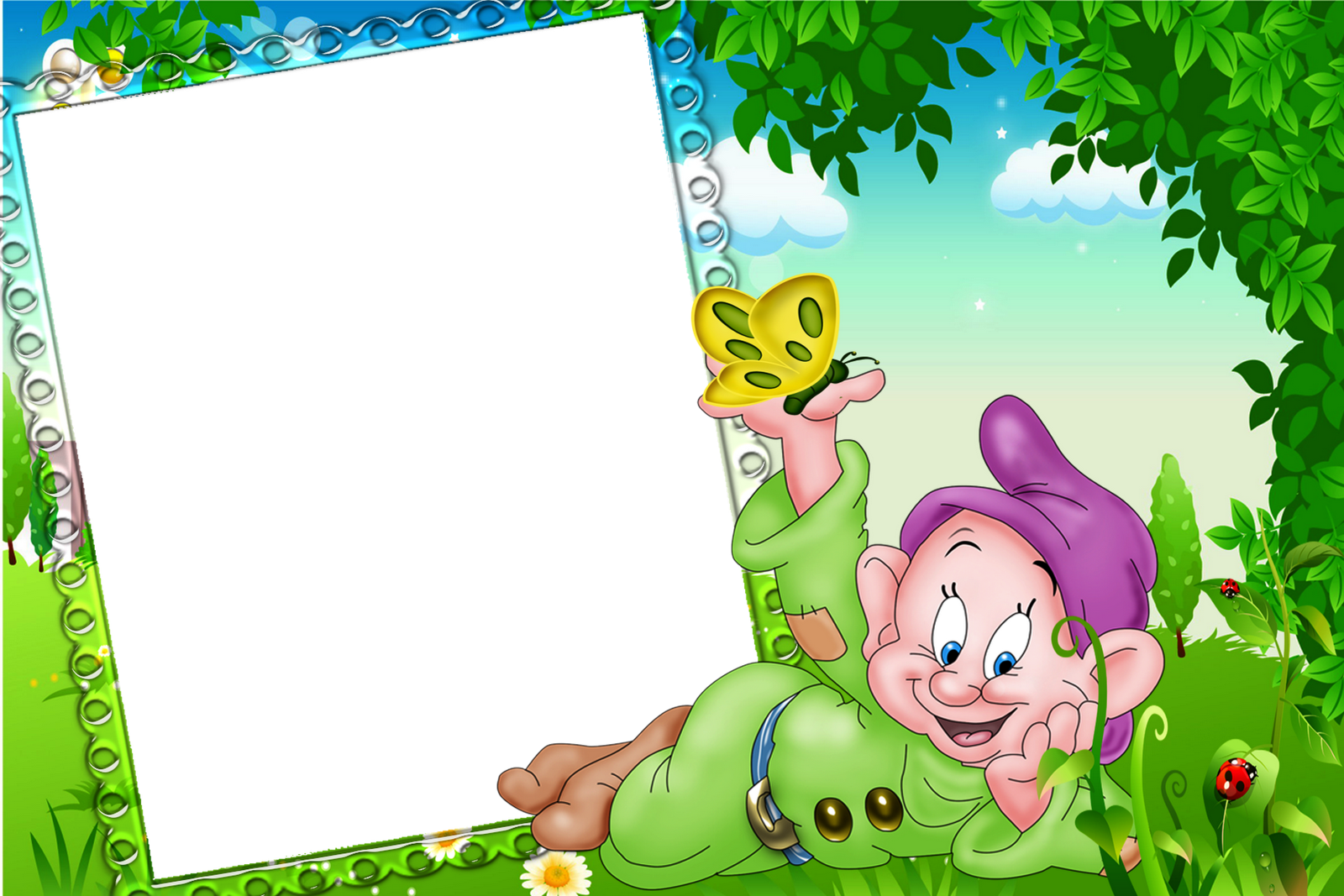 Dwarf Clipart Border - Beautiful Frames For Photos Free Download (1600x1067)