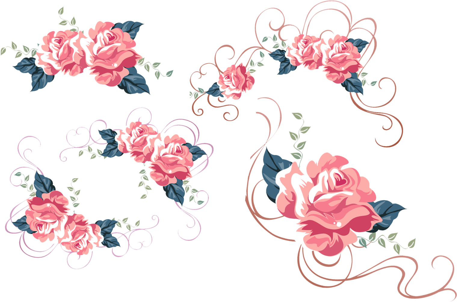 Beach Rose Still Life - Rose Lace Personalized Invitation (1600x1073)