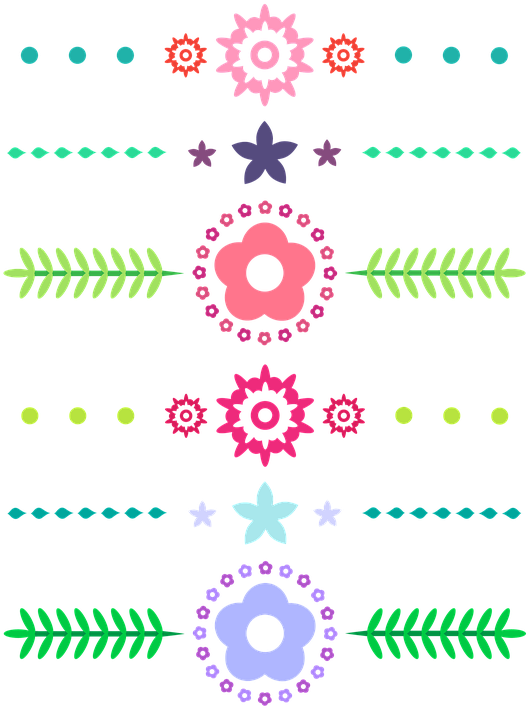 Colorful Page Border Designs 4, Buy Clip Art - Circle (537x720)