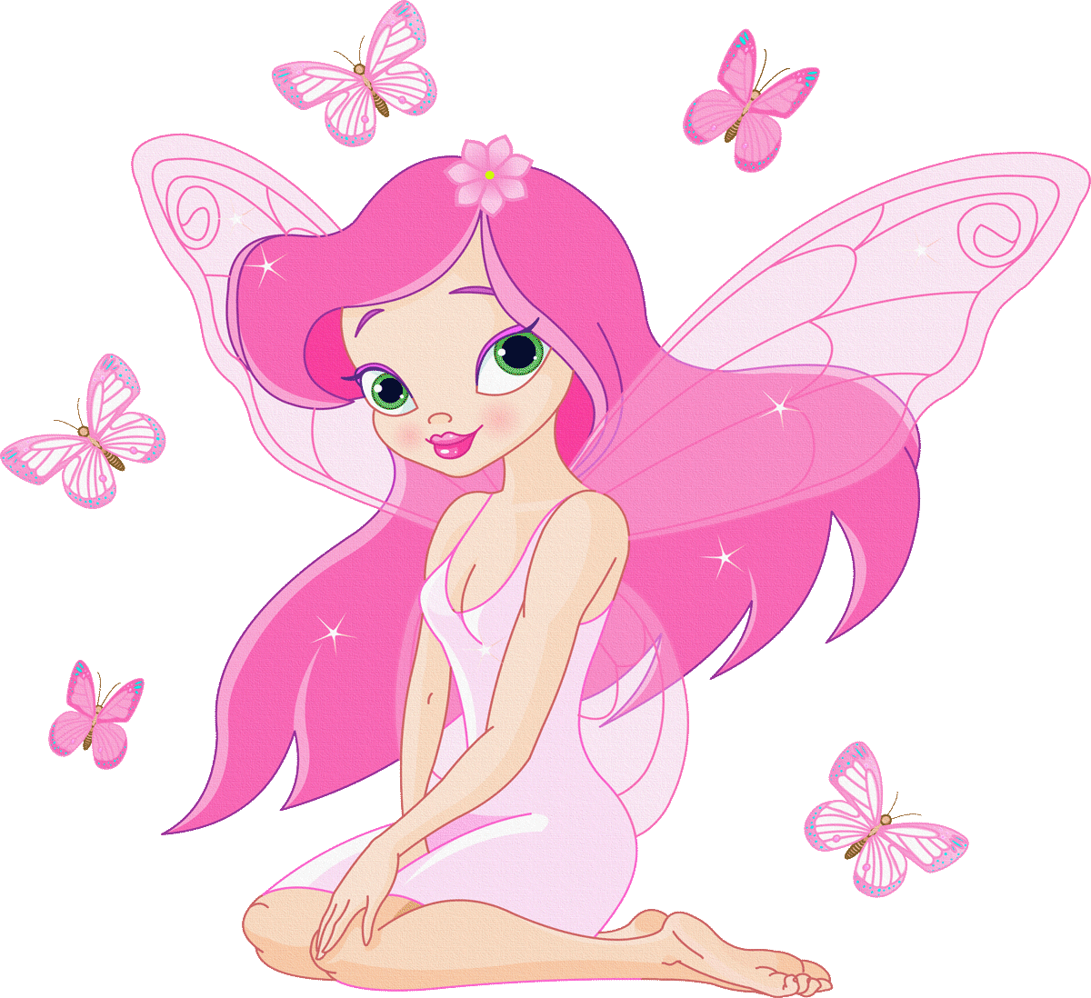 Football Page Border - Fairies Pink (1200x1098)
