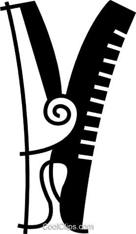 Clothes Pins Royalty Free Vector Clip Art Illustration - Illustration (278x480)