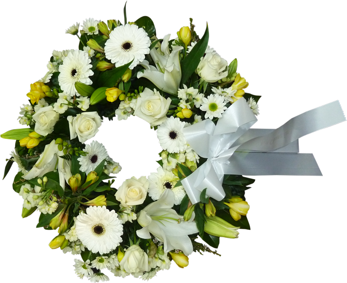 Beautiful Ideas Free Photo Frames And Borders Clip - Flowers For Funeral Png (700x570)