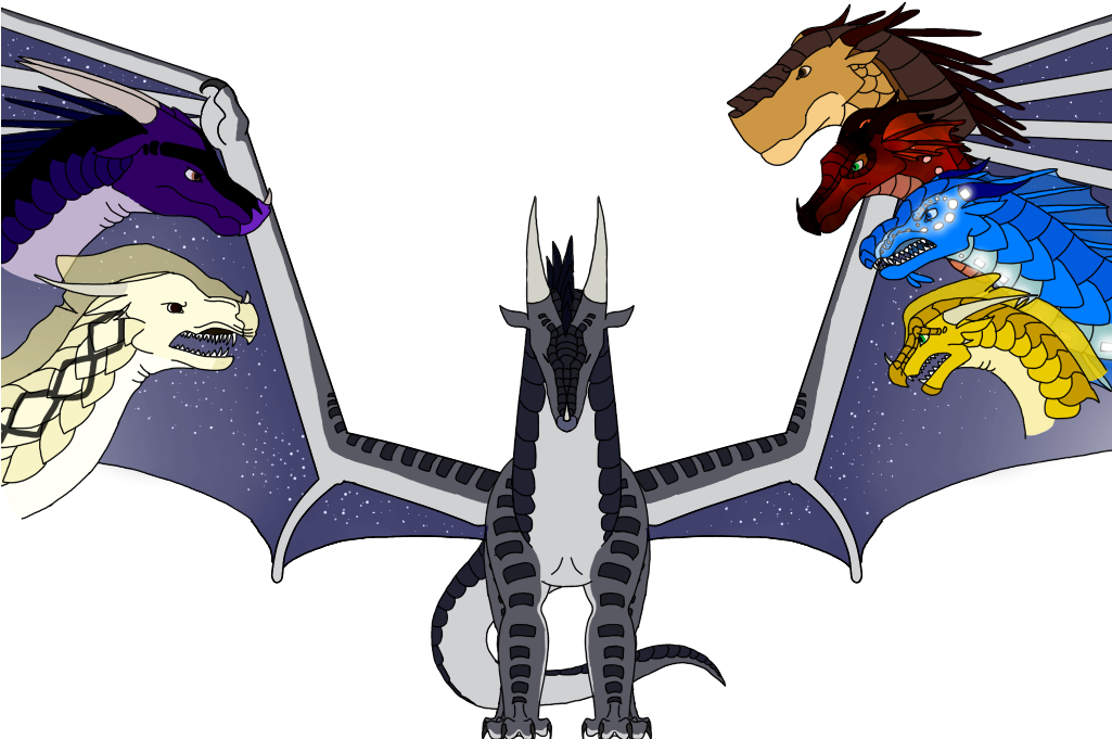 Dragon Wings Of Fire Fan Art Drawing Fan Fiction - Wings Of Fir...