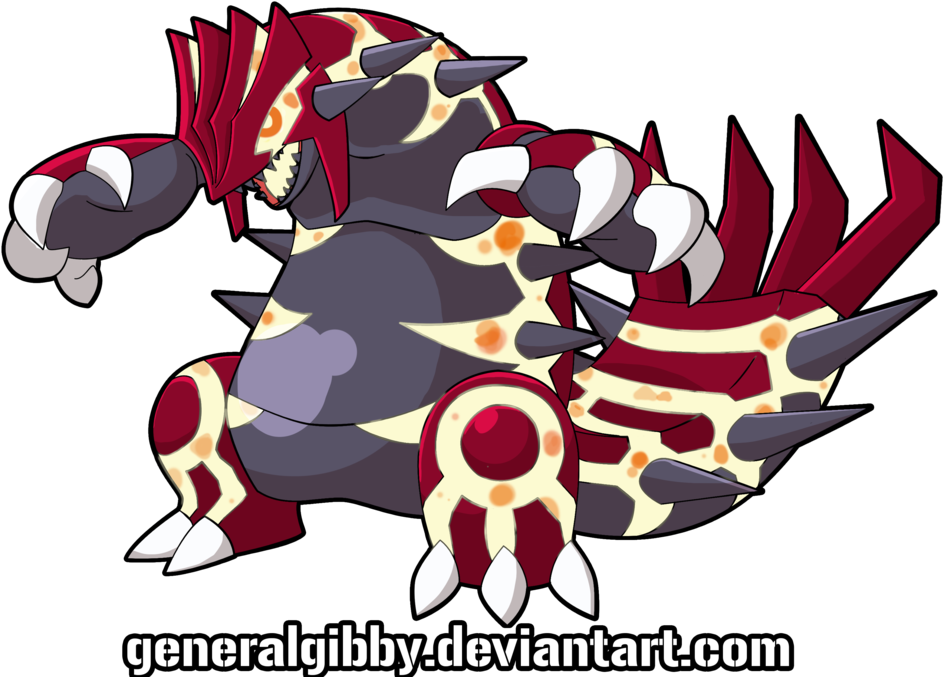 Primal Groudon By Generalgibby On Deviantart - Pokemon Legendary Primal Groudon (1024x684)