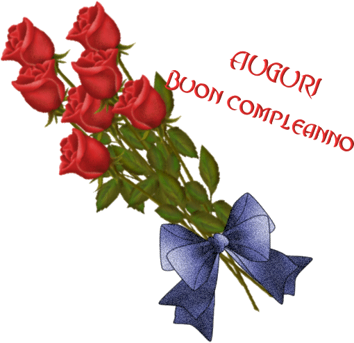 Buon Compleanno Con Rose - Rose Rosse Per Compleanno (510x494)
