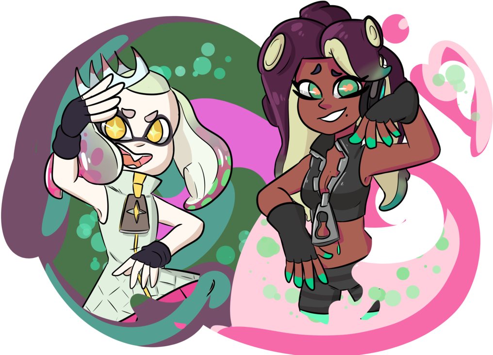 Splatoon 2 Drawing Digital Art Fan Art - Cartoon (1069x748)