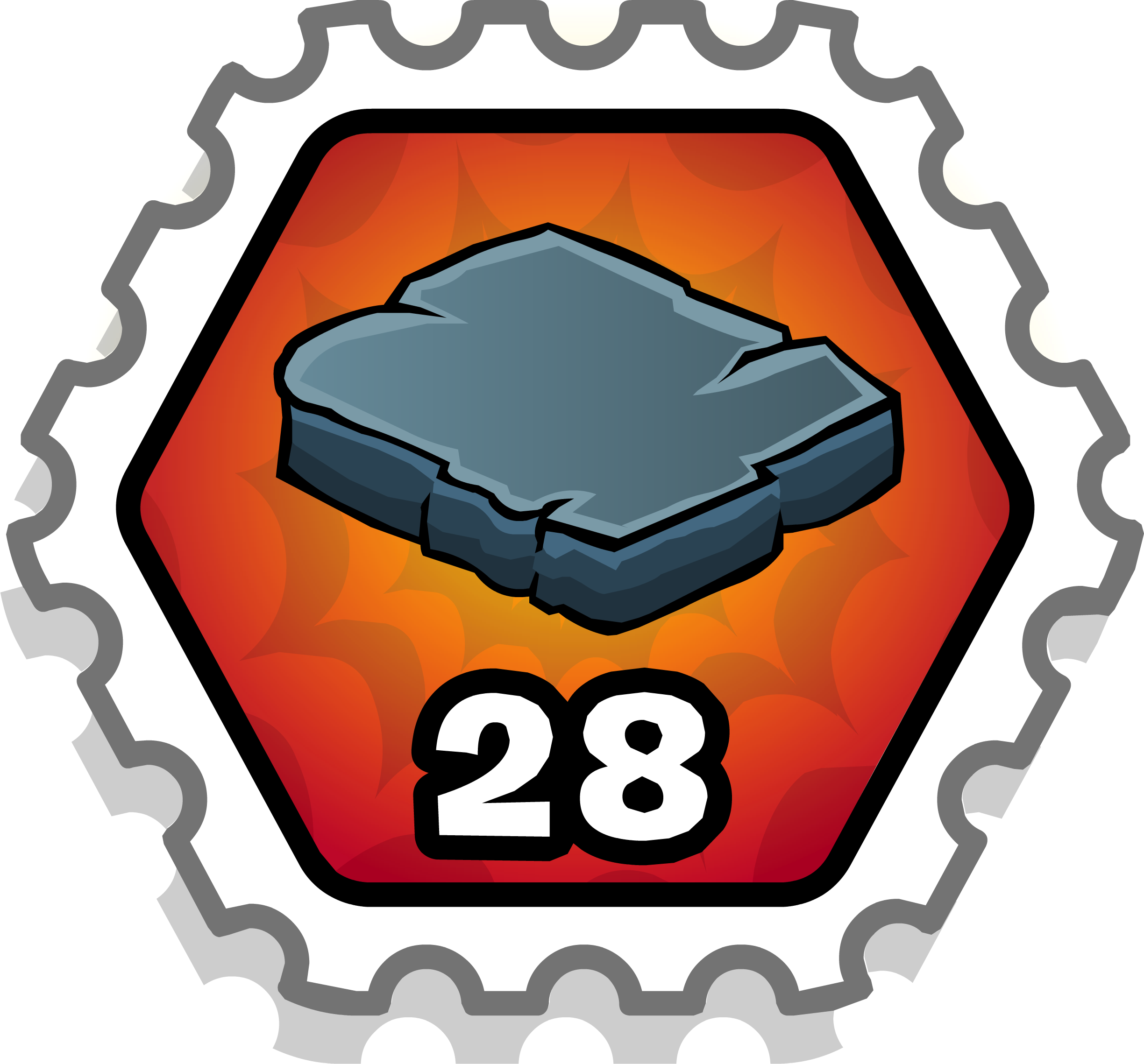 Information - Club Penguin System Defender Stamps (2449x2279)