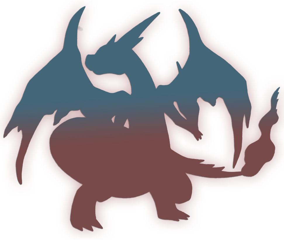 Mega Charizard Render By Lloyd77 On Deviantart - Blue And Black Charizard (972x822)