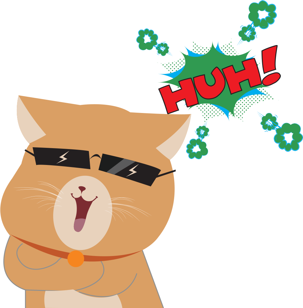 Sticker Lover Cat Messages Sticker-10 - Cartoon (1024x1024)