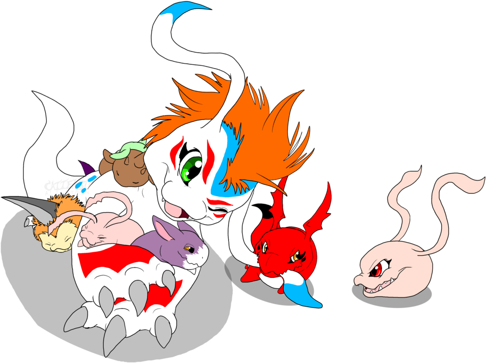 Deviantart Digimon Carnivora - Portable Network Graphics (1024x791)