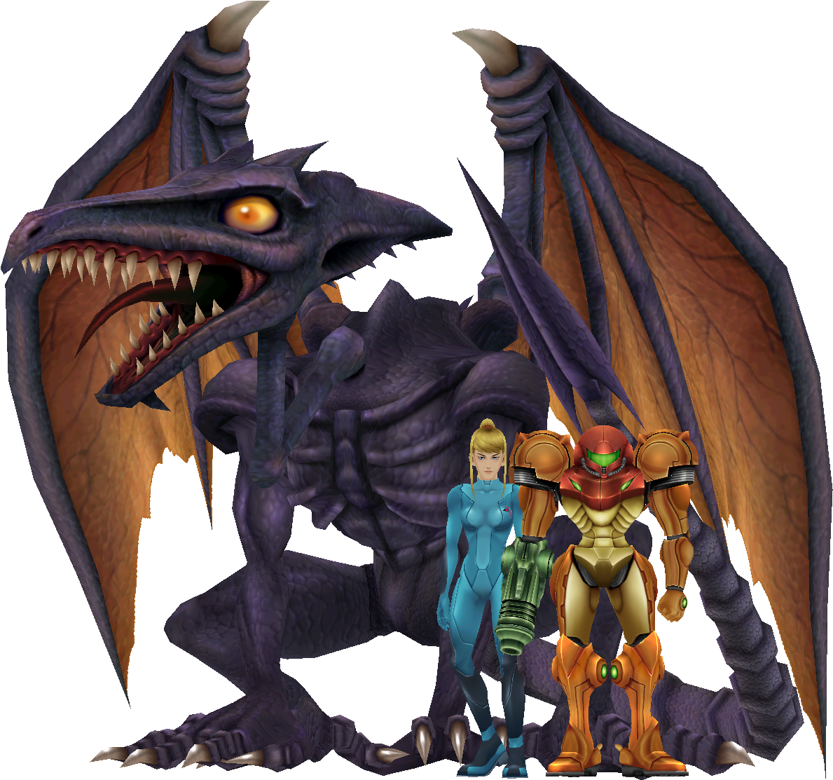 Super Smash Bros - Ridley Super Smash Bros (1396x1229)