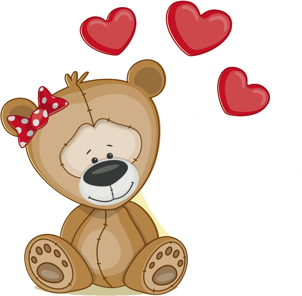 Teddy Bear Sticker Fototapeta Giant Panda - Cute Love Png (1024x1024)