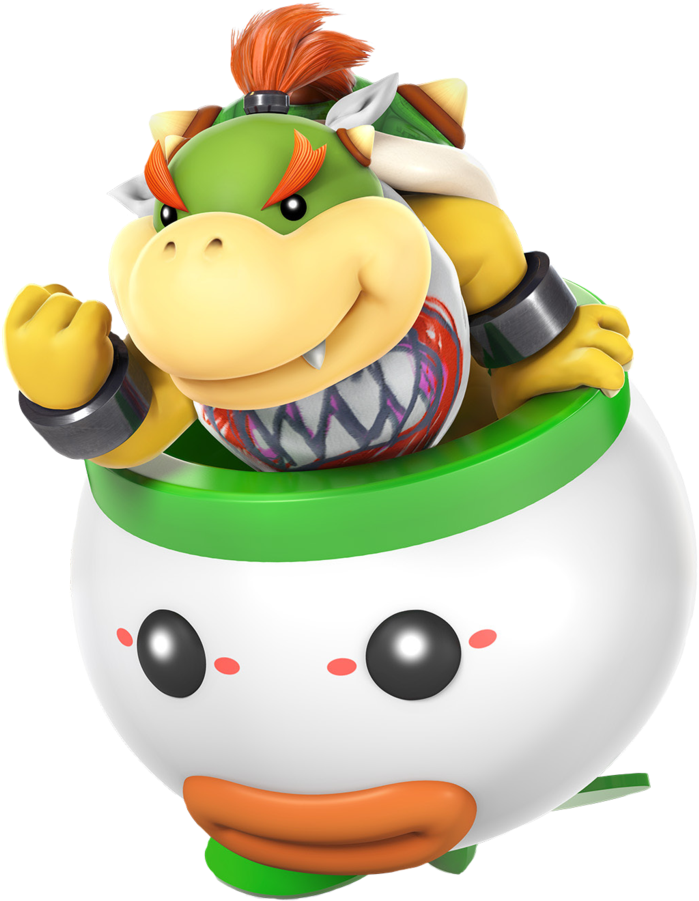 Large Ssb4 Render - Mario Bros Bowser Jr (1024x1024)