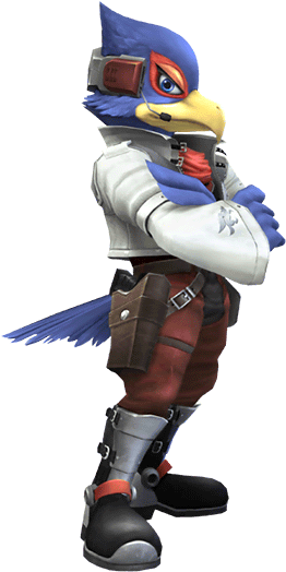 In Super Smash Bros - Super Smash Bros Brawl Falco (525x525)