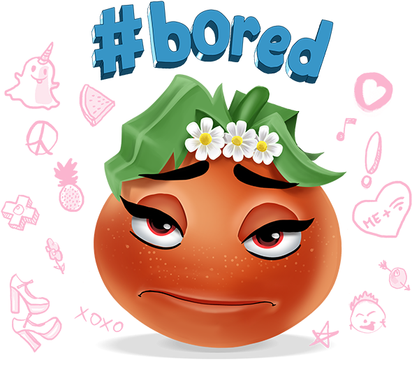 Nina Messages Sticker-6 - Cartoon (618x618)