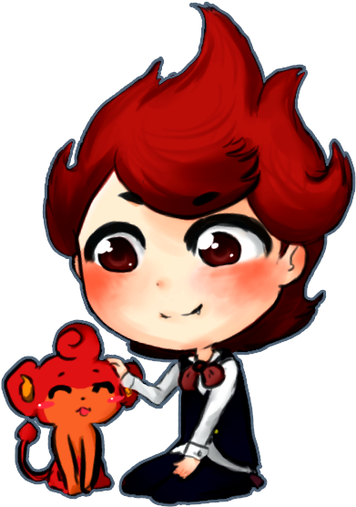Chibi Chili By Prussiasly - Cartoon (482x571)