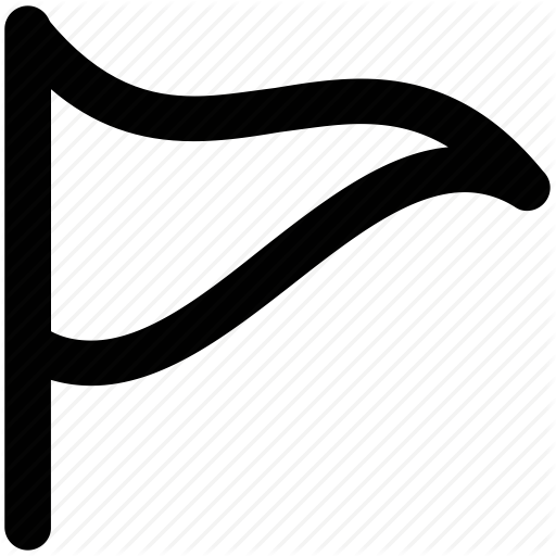 Golf Clipart Golf Accessory - Golf Course Flag Png (512x512)