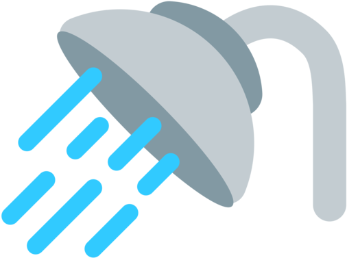 Mozilla - Shower Emoji Png (512x512)