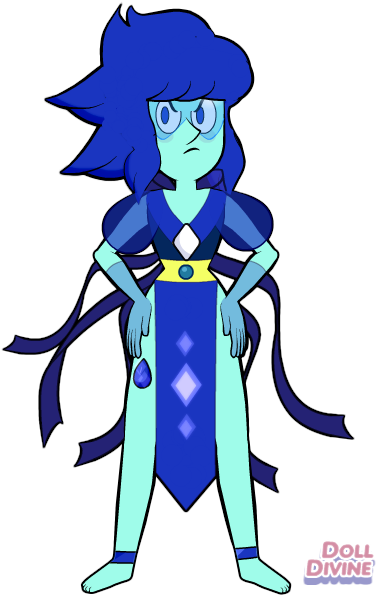 A Lapis Lazuli From White Diamond's Court By Ilovedecepticons - Cartoon (400x600)