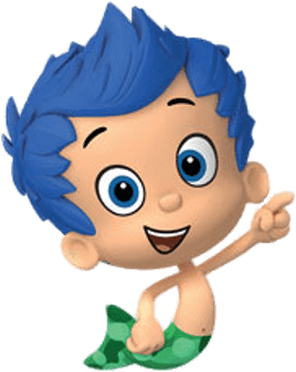 Bubble Guppies Gil Boogy - Bubble Guppies Party Masks, 8 Count, Party Supplies (400x400)