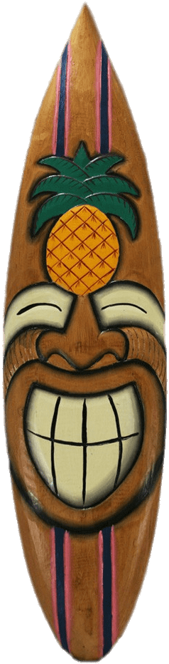 Download - Pineapple Tiki Mask (1000x1000)