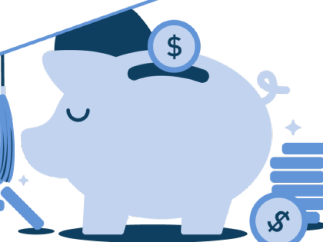 Make Money Clipart College Tuition - Money For College Png (640x480)