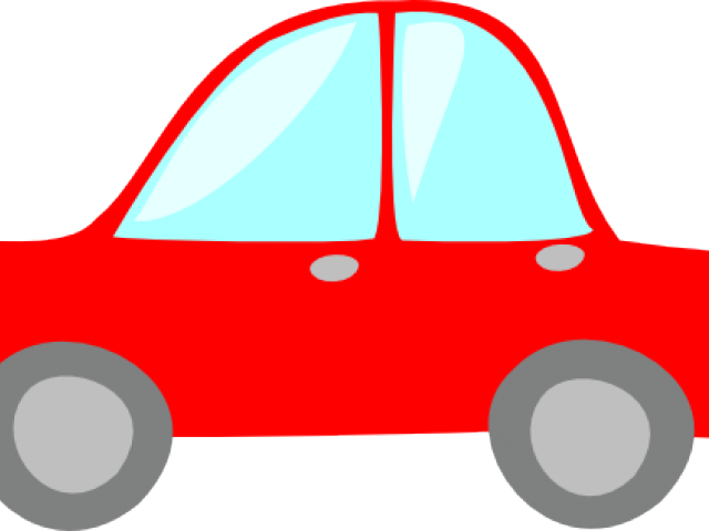 Red Car Clipart - Clip Art (640x480)