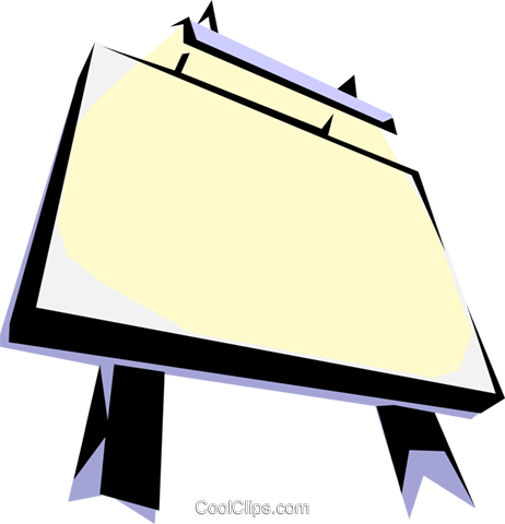 Outdoors Livre De Direitos Vetores Clip Art Ilustra - Billboard (462x480)