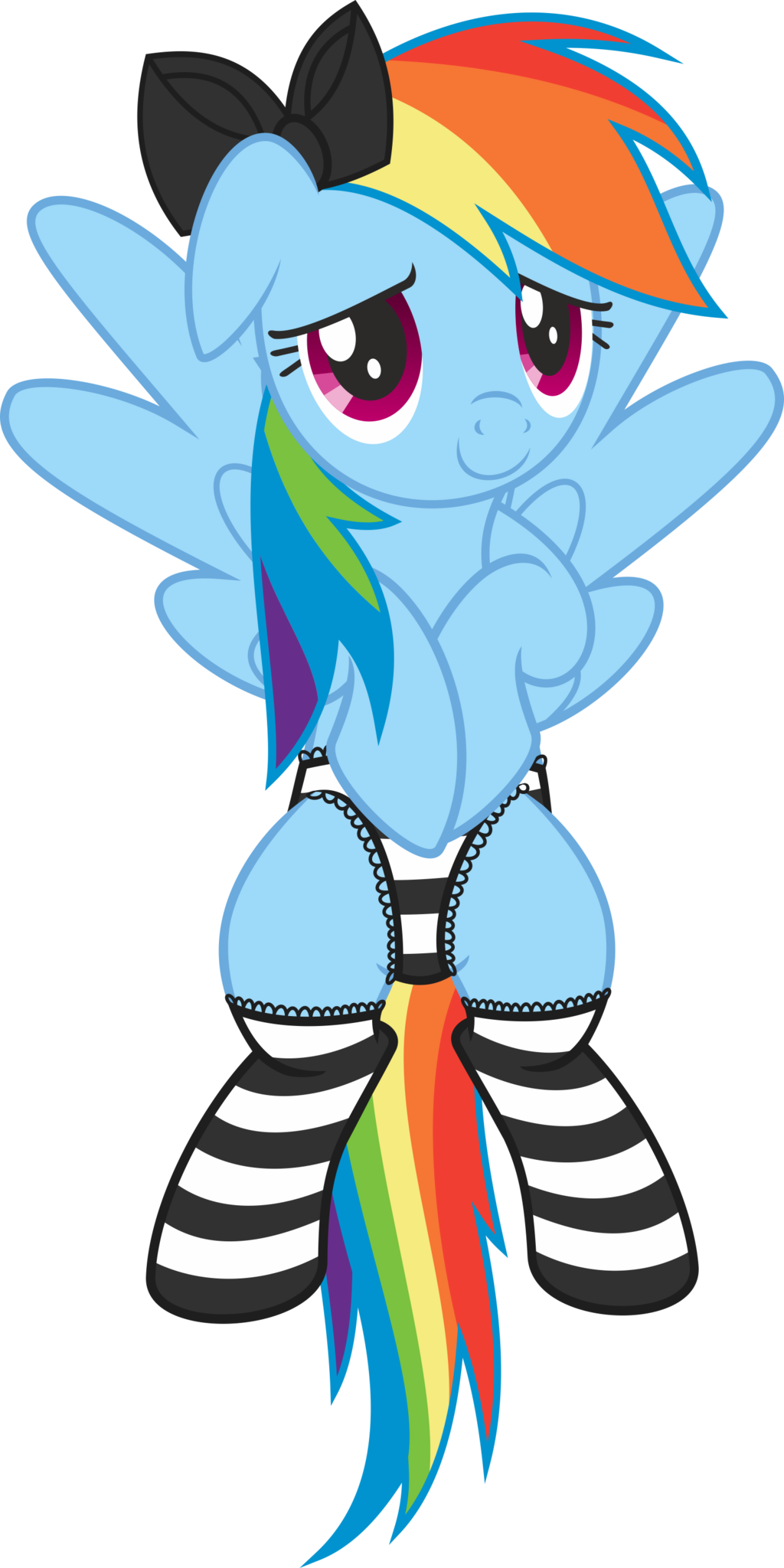 Rainbow Dash By Leopurofriki Rainbow Dash By Leopurofriki - Television (1024x2048)