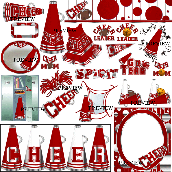 Football Clipart Pom Pom - Black And White Cheerleading Clip Art (595x595)
