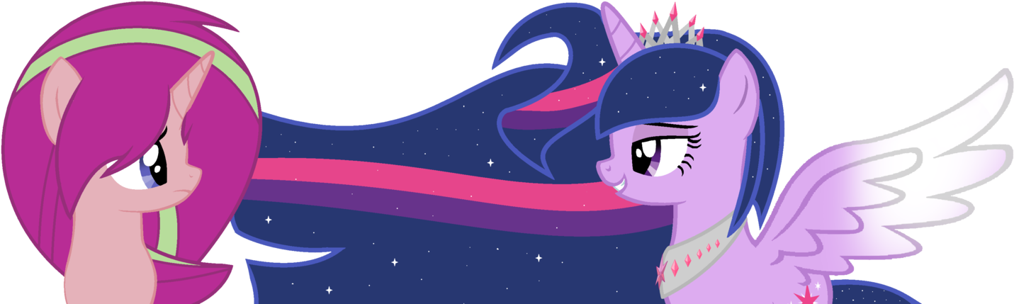 My Little Pony Starlight Glimmer And Sunburst - Winged Unicorn (1473x543)