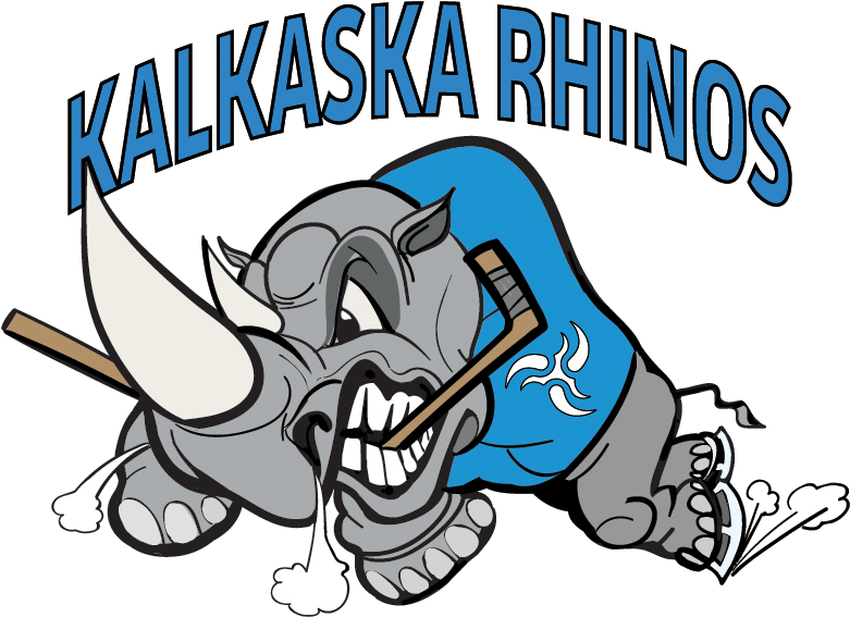 Kalkaska Rhinos Have High Expectations For 2016-17 - Rhino Hockey Logo (832x609)