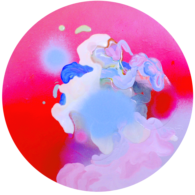 Louise Zhang Ghost Glazer Insides 2013 Acrylic Oil - Painting (670x670)