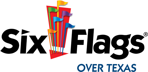 Six Flags Over Texas - Six Flags Over Georgia Logo (642x360)