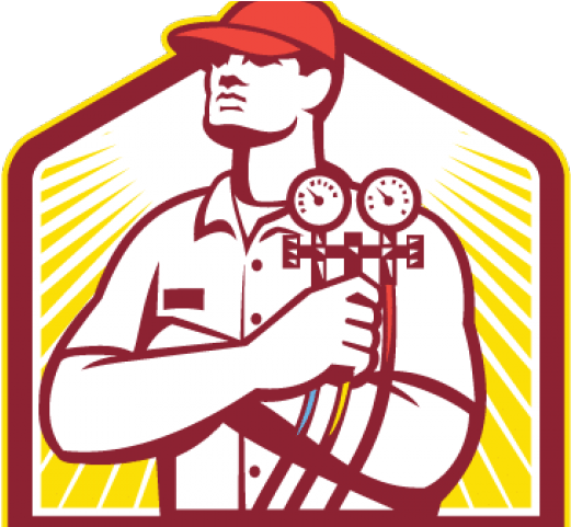 Electrician Clipart Furnace Repair - Air Conditioning (640x480)