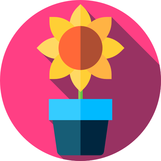 Sunflower Free Icon - Bus Symbol (512x512)