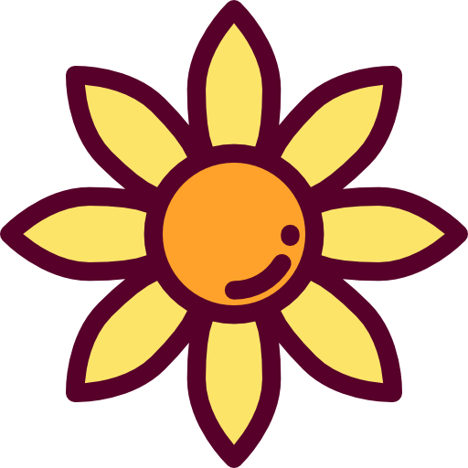 Sunflower Free Icon - Feversham College Logo (512x512)