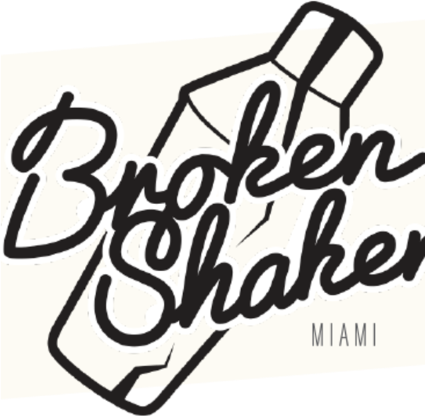 The Broken Shaker - Broken Shaker Miami Logo (600x600)