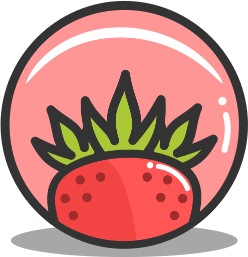 Splash Of Fruit - Strawberry (512x512)