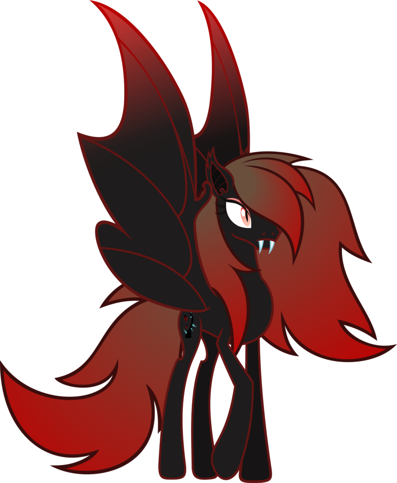 Nightmare Rose Petal - My Little Pony Rose Petal (810x986)