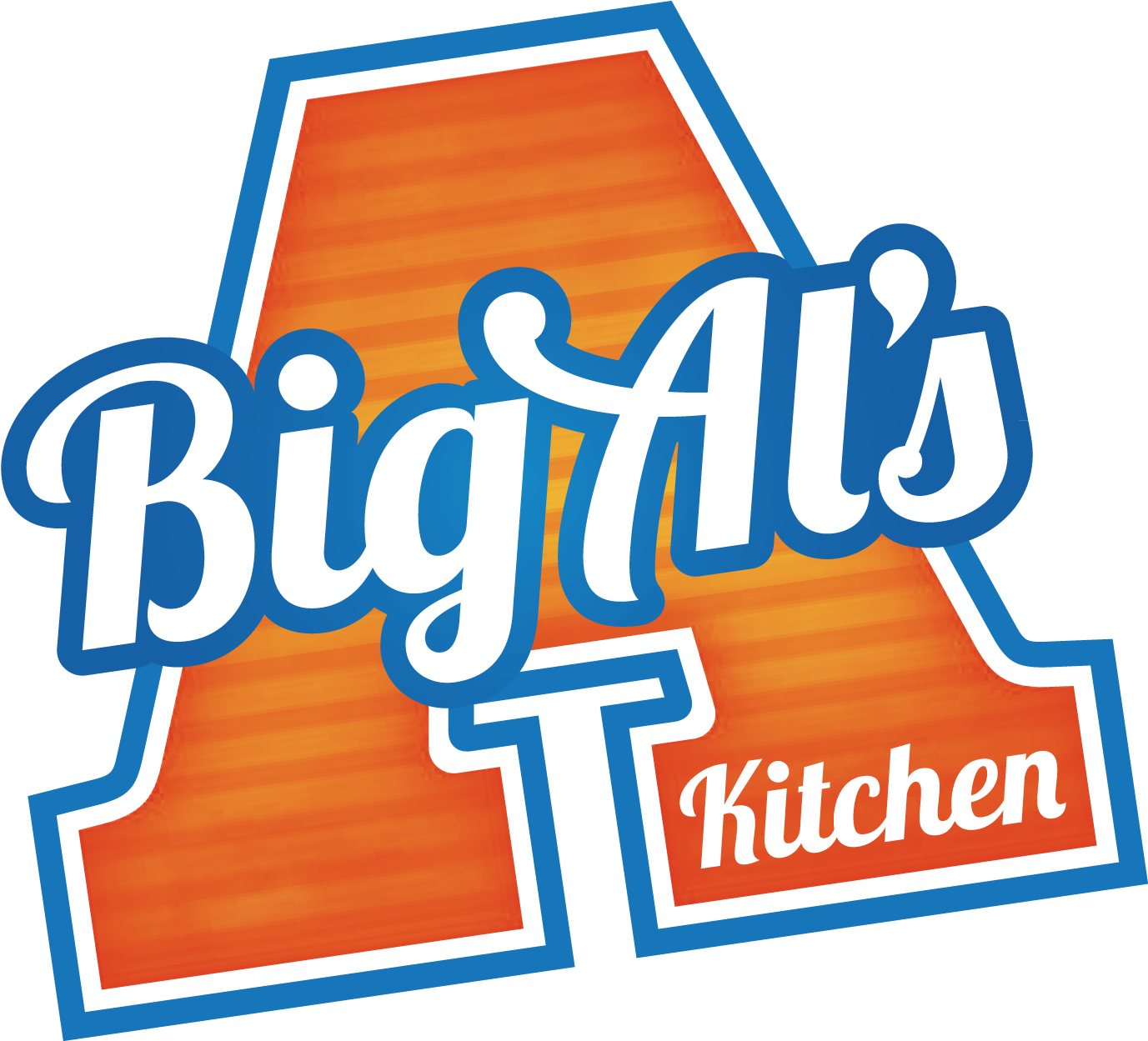 Big Als New Logo Without Background - Big Al's Kitchen 4 Crispy Chicken 380g (1385x1248)