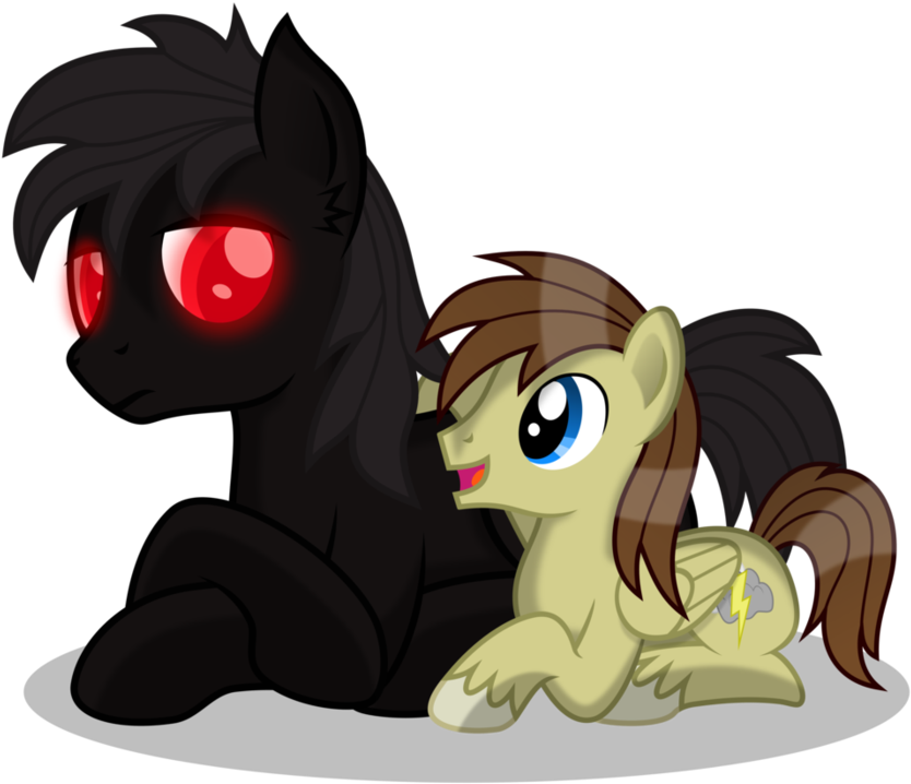 Now You're My Friend, Shadowmere By Dolphinfox - Cartoon (894x894)