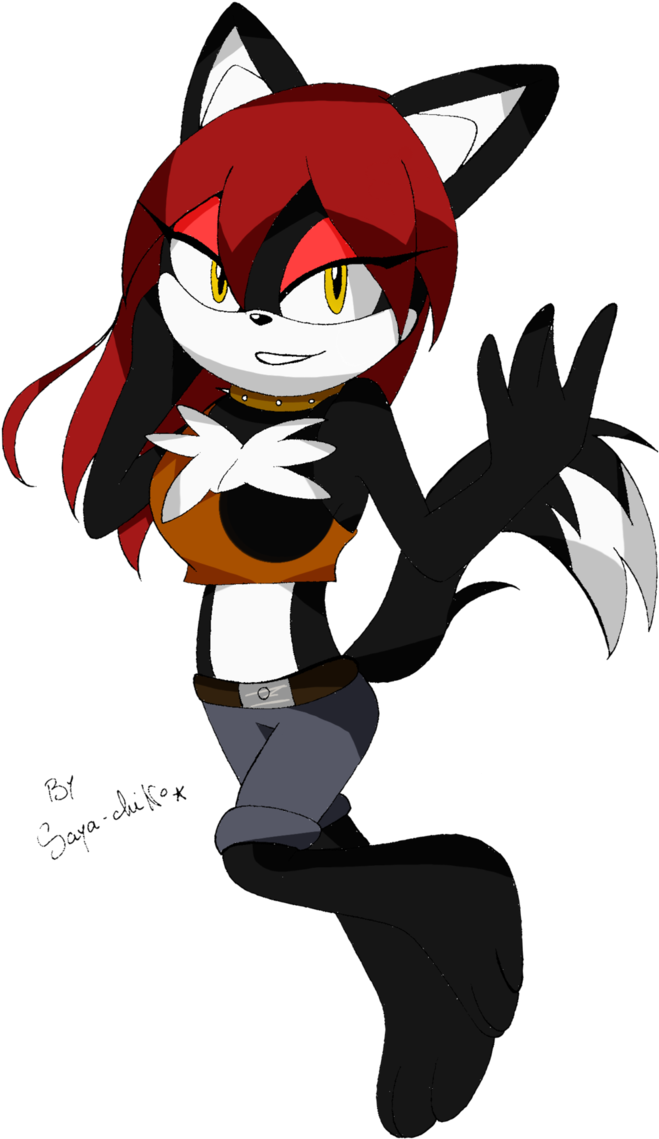 Yashira The Fox By Saya-chiko - Cartoon (692x1155)