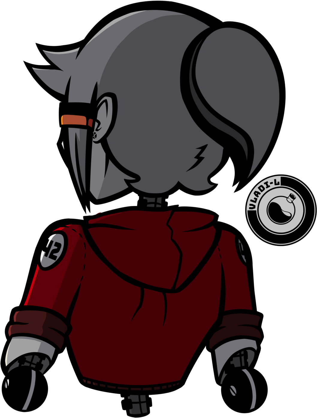 Digital Art Character Design Oc Robot Girl Cute Girls - Cartoon (1280x1654)