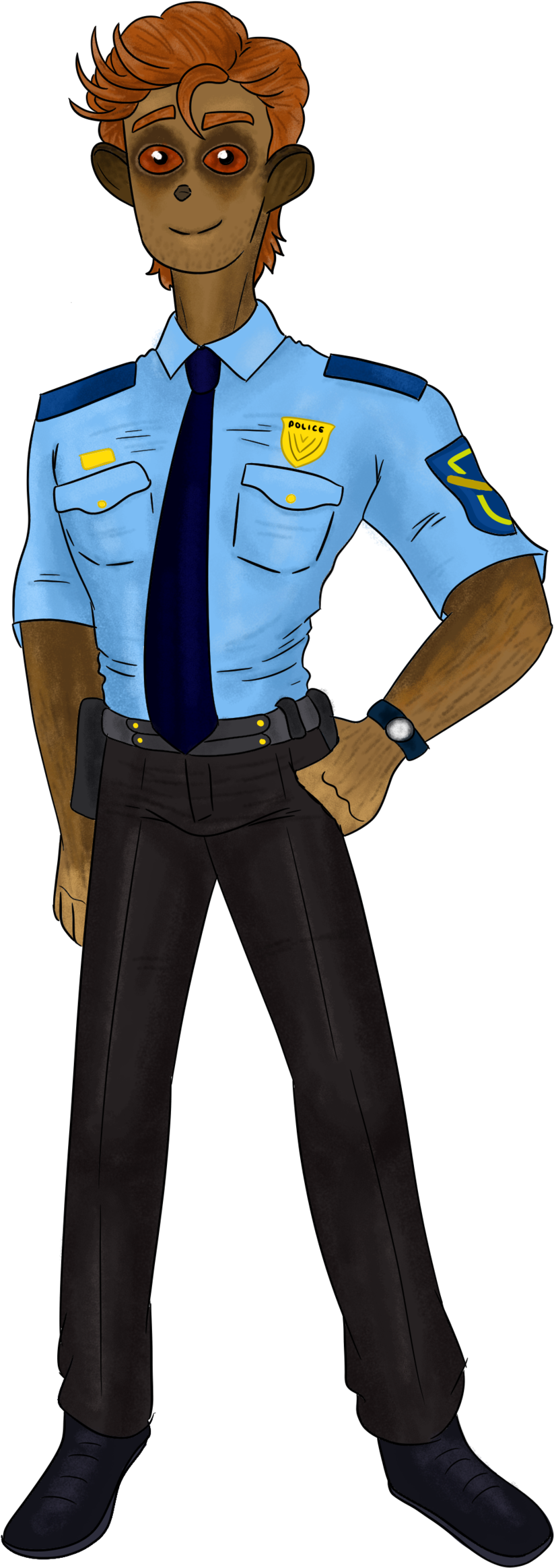 Morgan By Bunny Bear Cat - Police (1024x2397)