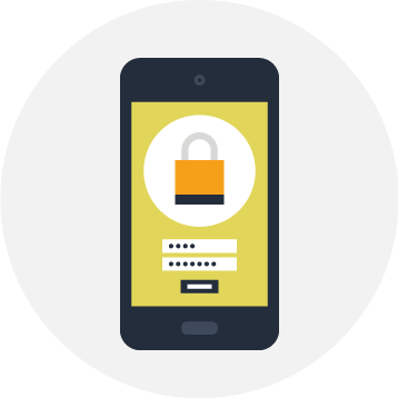 Mobile Device Security Is Required By Hipaa To Safeguard - Circle (358x358)