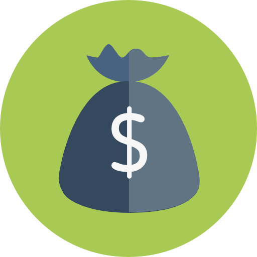 Pricing That Works - Money Bag Icon Round (512x512)
