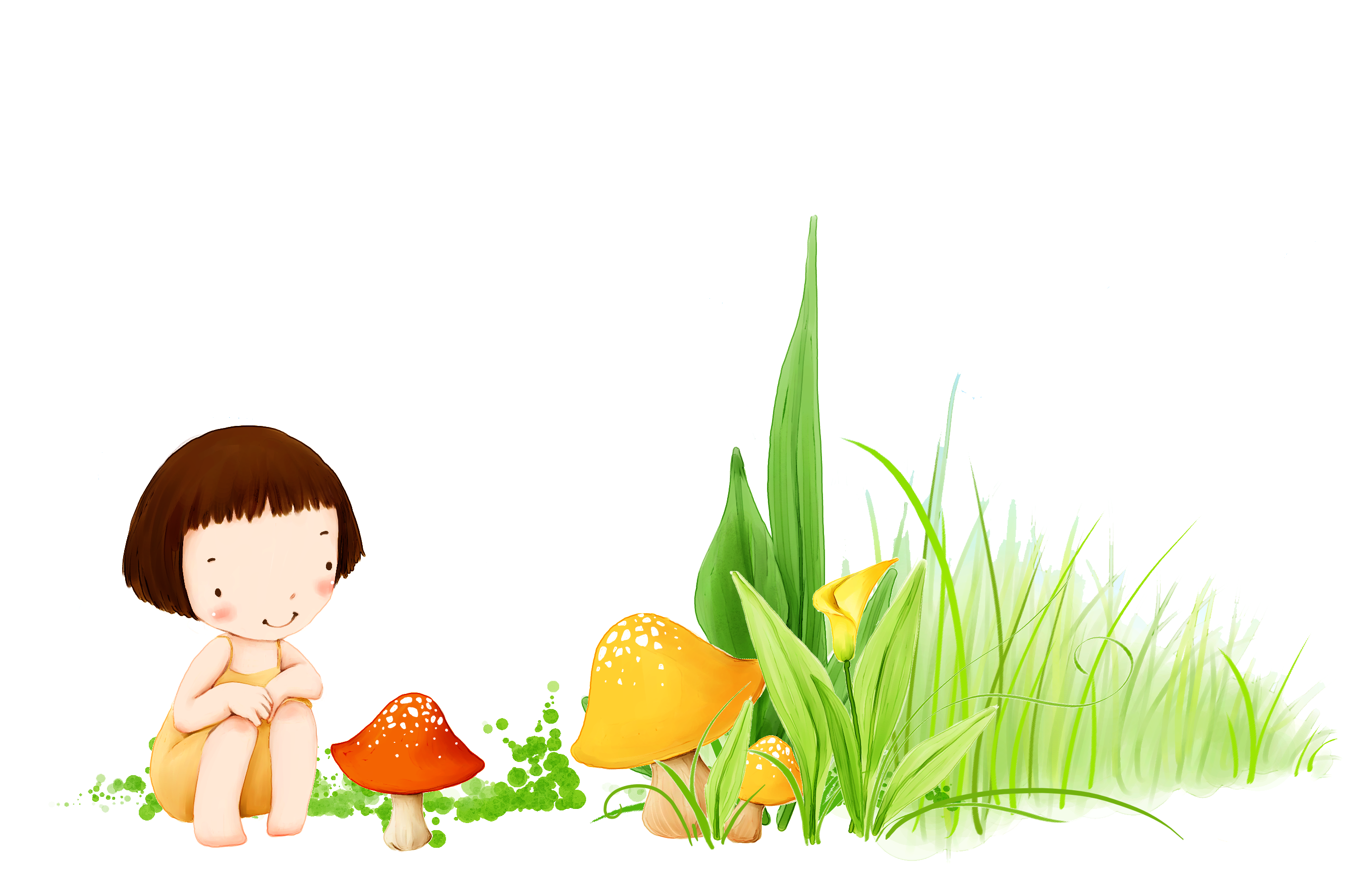Child Illustrator Cartoon Illustration - Cartoon Girl (2718x1822)