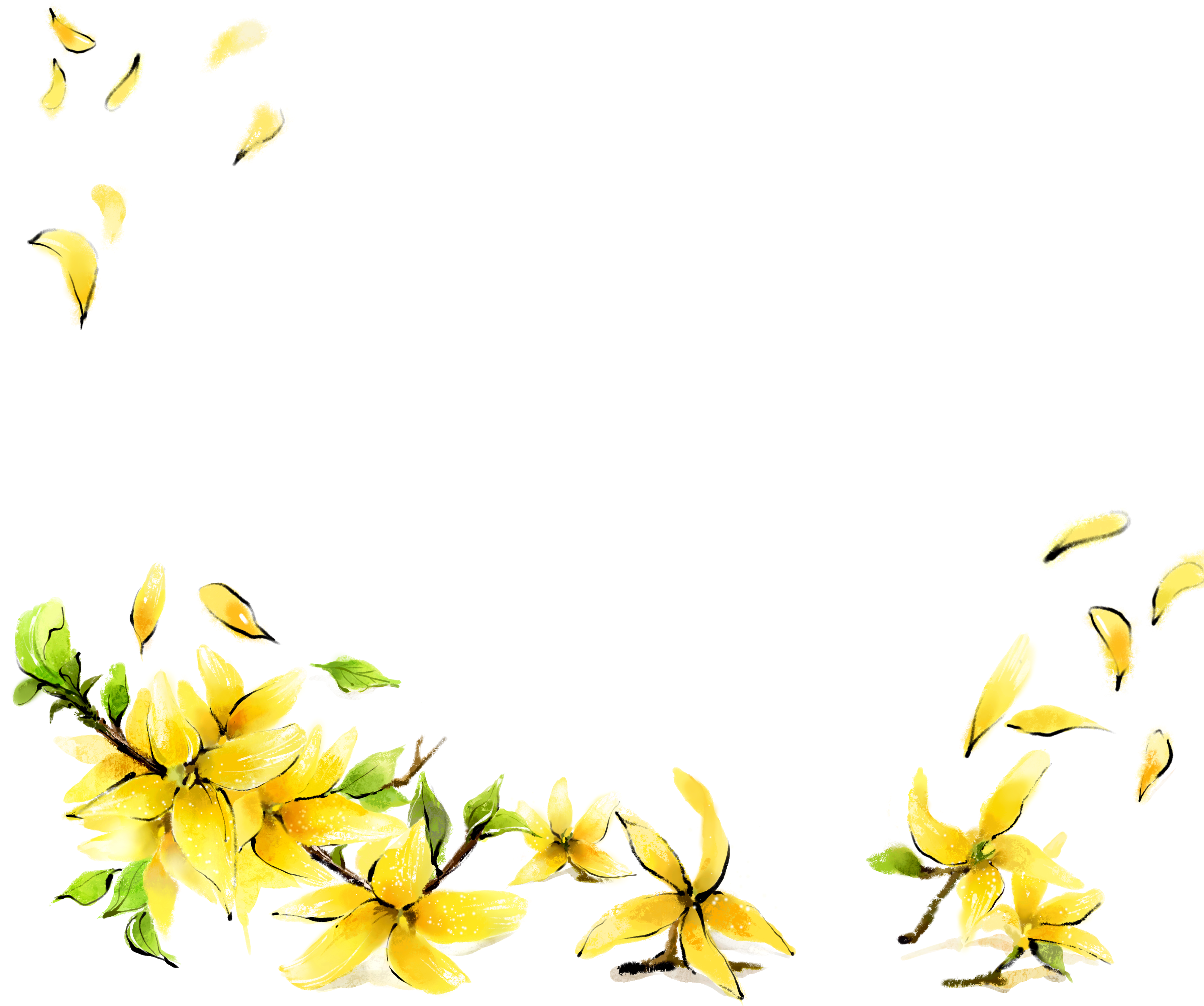 Getty Images Cartoon Illustration - Desenho De Flor Amarela (3600x3600)