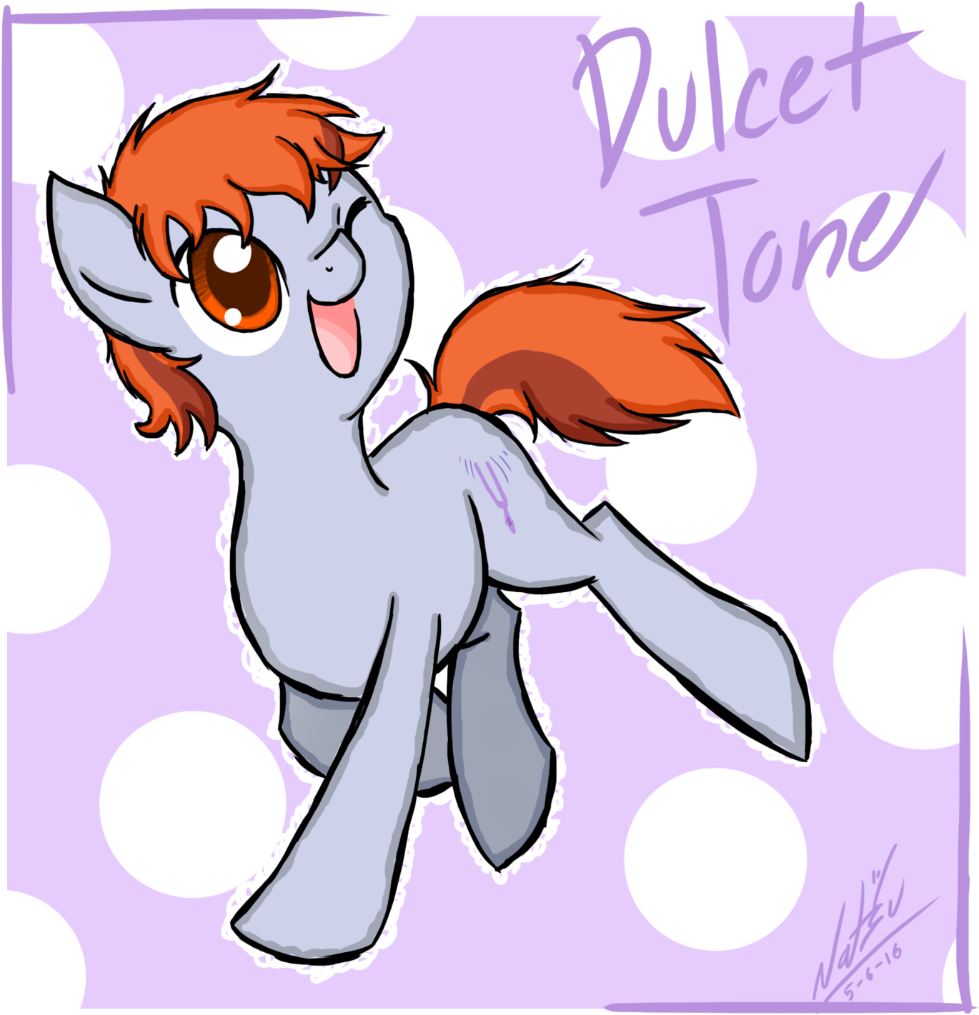 Lazbro64 15 3 Present For Dulcet Tone By Natsu714 - Cartoon (1600x1600)